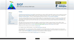 Desktop Screenshot of bigf.ac.uk
